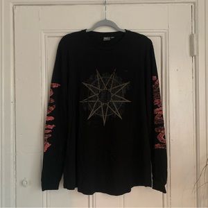 ASOS Slipknot Black Long Sleeve Shirt